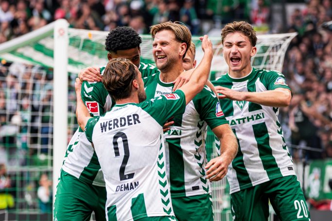 Niklas Füllkrug Torjubel gegen FC Augsburg Niklas Füllkrug Torjubel gegen FC Augsburg